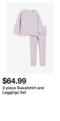 H&M 2-piece sweatshirt and leggings set offer