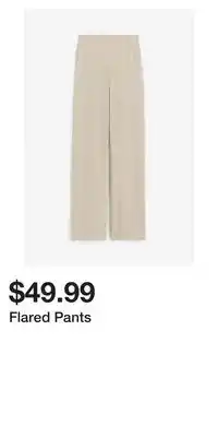 H&M Flared pants offer