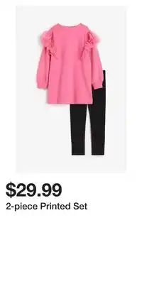 H&M 2-piece printed set offer