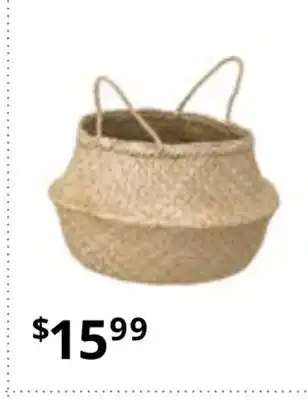 IKEA Flådis basket, seagrass, 25 cm offer