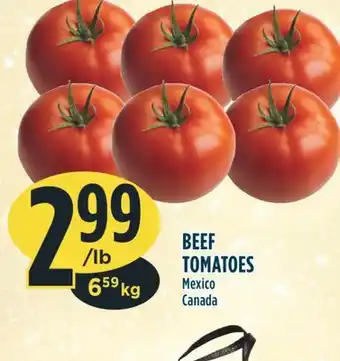 Marché Adonis Beef tomatoes offer