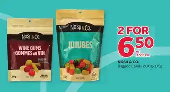 Rexall Nosh & co. bagged candy offer