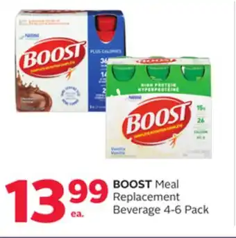 Rexall Boost meal replacement beverage offer