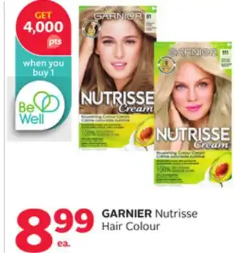 Rexall Garnier nutrisse hair colour offer