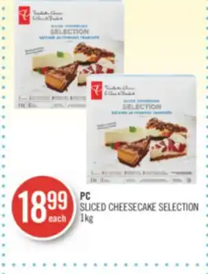 Shoppers Drug Mart Pc sliced cheesecake selection offer