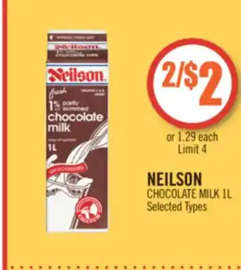 Shoppers Drug Mart Neilson chocolate milk offer