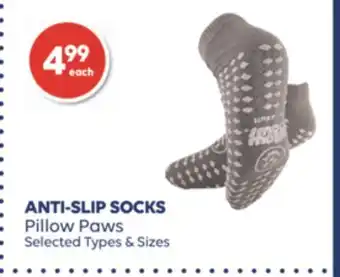 Shoppers Drug Mart Anti-slip socks pillow paws offer