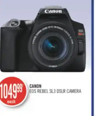 Shoppers Drug Mart Canon eos rebel sl3 dslr camera offer