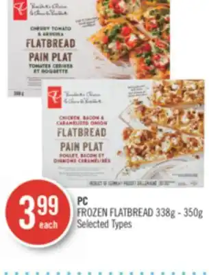 Shoppers Drug Mart Pc frozen flatbread offer