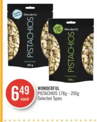 Shoppers Drug Mart Wonderful pistachios offer