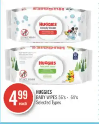 Shoppers Drug Mart Huggies baby wipes offer