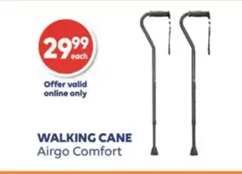Wellwise by Shoppers Walking cane airgo comfort offer