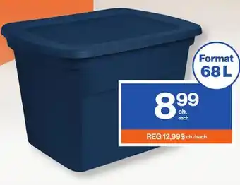 Patrick Morin Plastic storage bin with lid offer