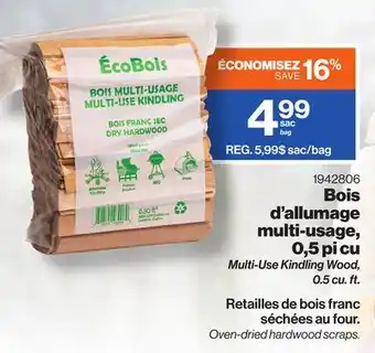 Patrick Morin Multi-use kindling wood, 0.5 cu. ft offer