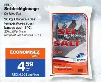 Patrick Morin De-icing salt offer