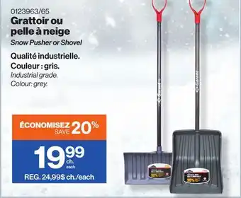 Patrick Morin Snow pusher or shovel offer