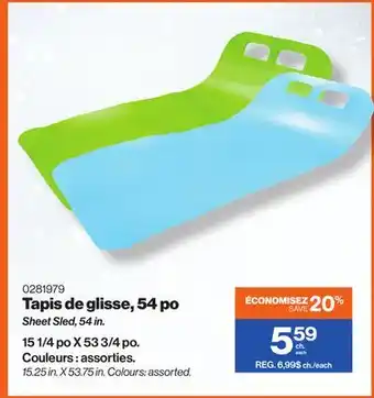 Patrick Morin Sheet sled, 54 in offer
