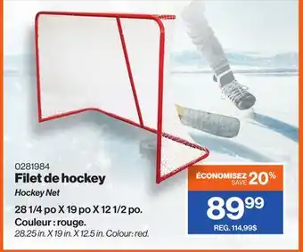 Patrick Morin Hockey net offer