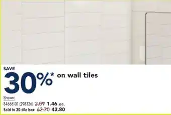 RONA Wall tiles offer