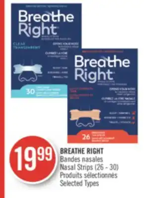 Pharmaprix Breathe right nasal strips offer