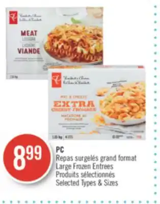 Pharmaprix Pc large frozen entrees offer