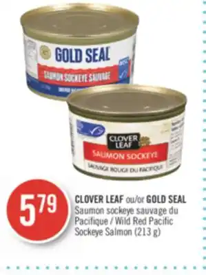 Pharmaprix Clover leaf or gold seal wild red pacific sockeye salmon offer