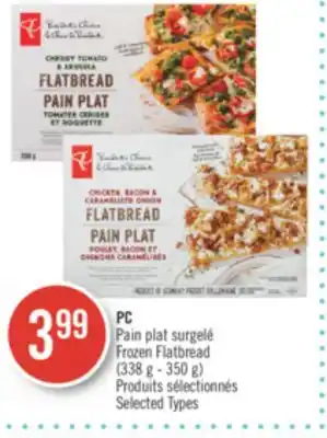 Pharmaprix Pc frozen flatbread offer