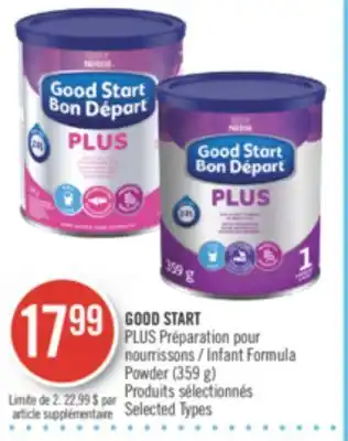 Pharmaprix Good start infant formula powder offer