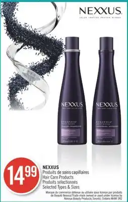 Pharmaprix Nexxus hair care products offer