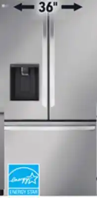 Réno Dépôt Lg 26 cu. ft. refrigerator offer