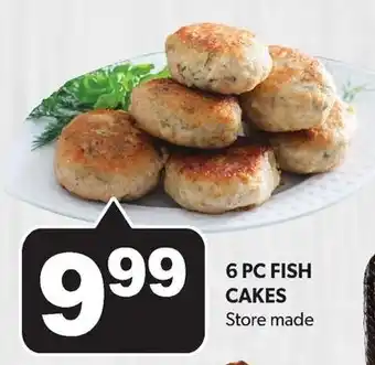 6 PC FISH CAKES