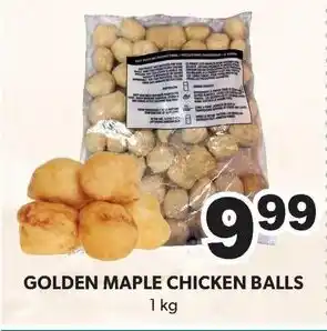 GOLDEN MAPLE CHICKEN BALLS 1 kg