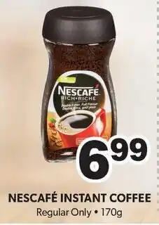 Colemans NESCAFÉ INSTANT COFFEE 170g offer