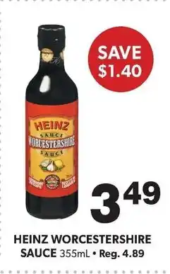 Colemans HEINZ WORCESTERSHIRE SAUCE 355mL offer