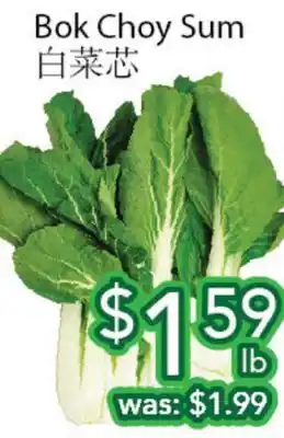 Ample Food Market Bok choy sum offer