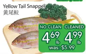 Ample Food Market Yellow tail snapper offer