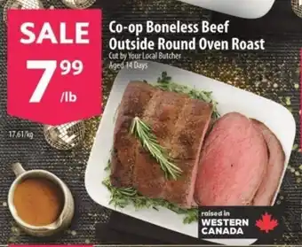 Co-op Co-op Boneless Beef Outside Round Oven Roast offer