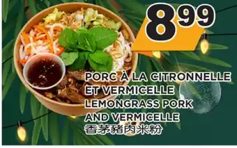 Kim Phat Lemongrass pork and vermicelle offer
