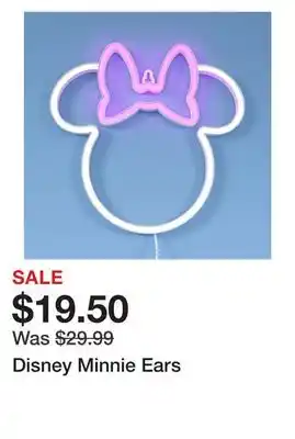 Chapters Indigo Disney minnie ears offer