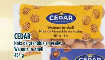 Marché Adonis Cedar noix de grenoble en écales offer
