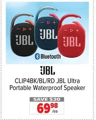 2001 Audio Video Jbl ultra portable waterproof speaker offer