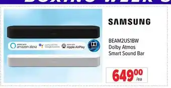 2001 Audio Video Dolby atmos smart sound bar offer