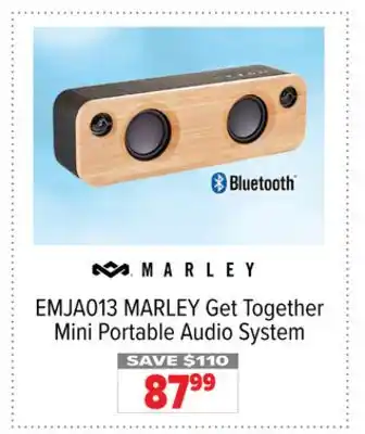 2001 Audio Video Marley get together mini portable audio system offer
