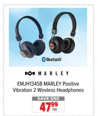 2001 Audio Video Marley positive vibration 2 wireless headphones offer