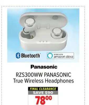 2001 Audio Video Panasonic true wireless headphones offer