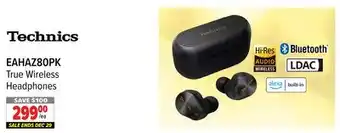 2001 Audio Video Technics true wireless headphones offer