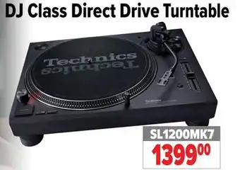 2001 Audio Video Dj class derive turntable offer