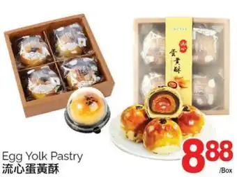 T&T Supermarket Egg yolk pastry offer