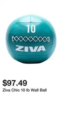 Sport Chek Ziva chic 10 lb wall ball offer