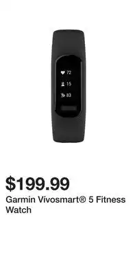 Sport Chek Garmin vívosmart 5 fitness watch offer